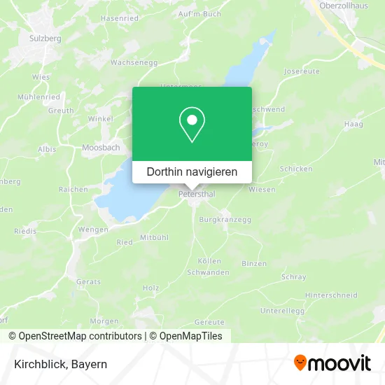 Kirchblick Karte