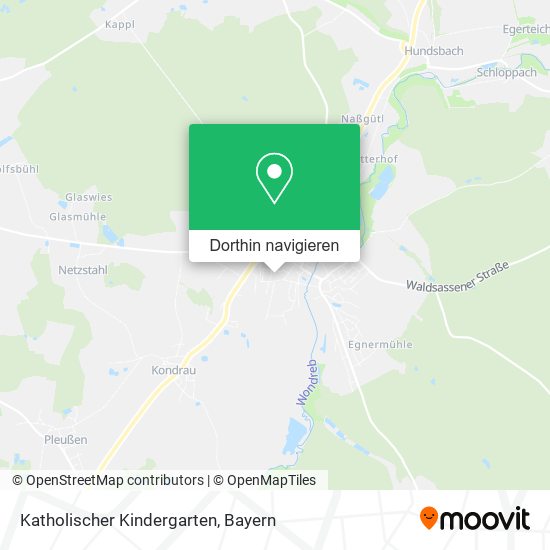 Katholischer Kindergarten Karte