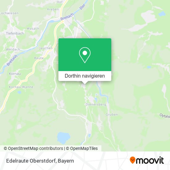 Edelraute Oberstdorf Karte