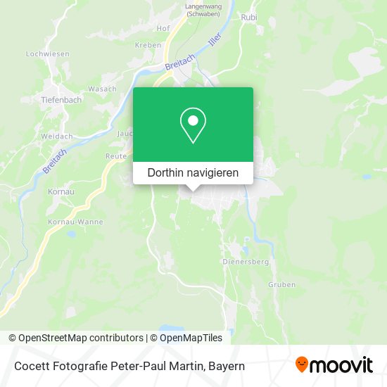Cocett Fotografie Peter-Paul Martin Karte