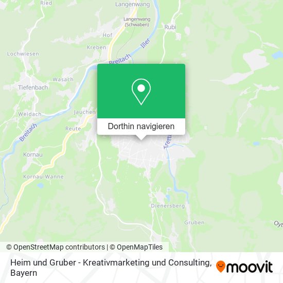Heim und Gruber - Kreativmarketing und Consulting Karte