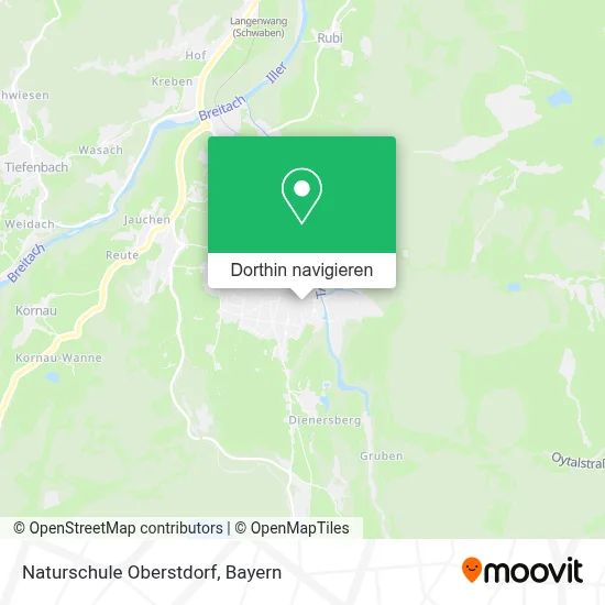 Naturschule Oberstdorf Karte