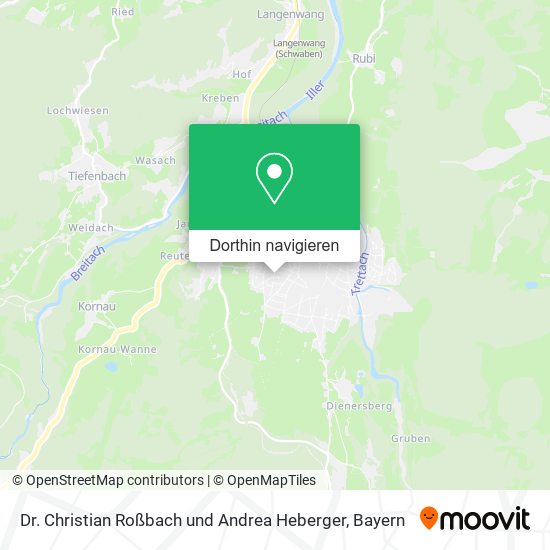 Dr. Christian Roßbach und Andrea Heberger Karte