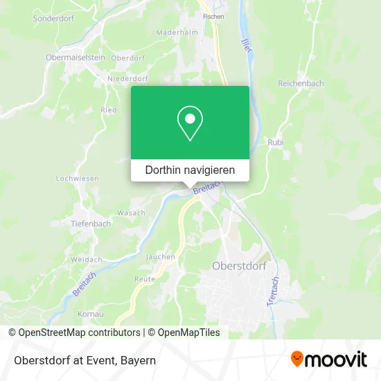 Oberstdorf at Event Karte