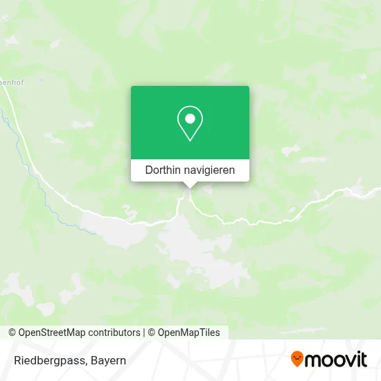Riedbergpass Karte