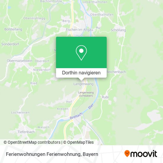 Ferienwohnungen Ferienwohnung Karte