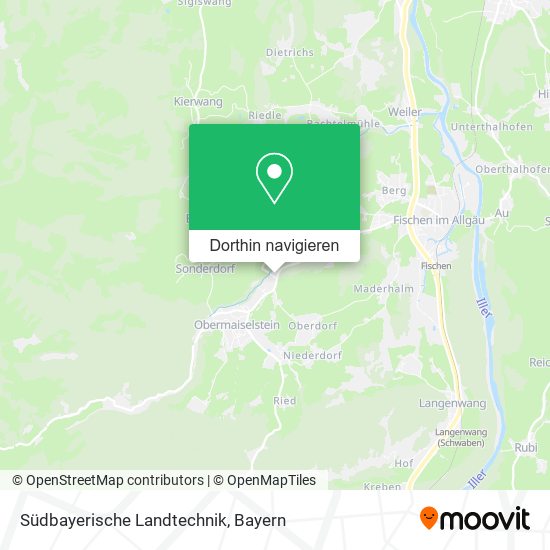 Südbayerische Landtechnik Karte