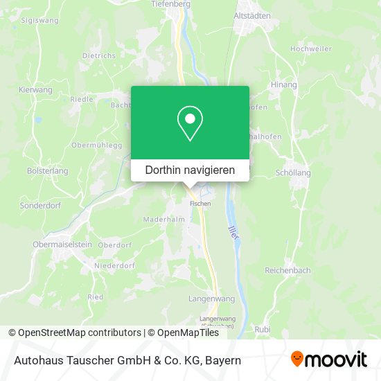 Autohaus Tauscher GmbH & Co. KG Karte