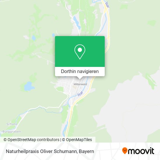 Naturheilpraxis Oliver Schumann Karte