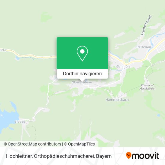 Hochleitner, Orthopädieschuhmacherei Karte