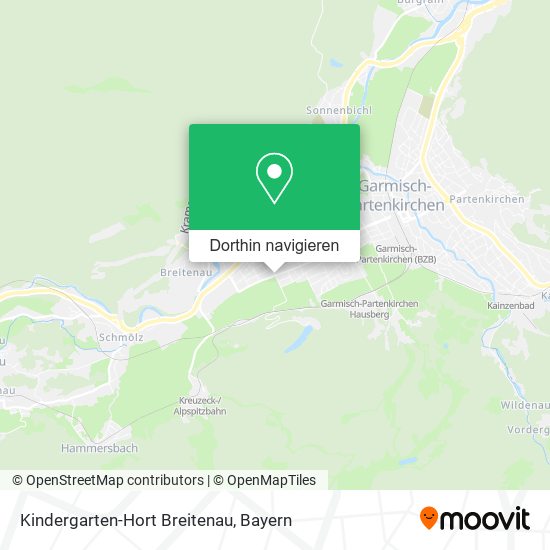 Kindergarten-Hort Breitenau Karte
