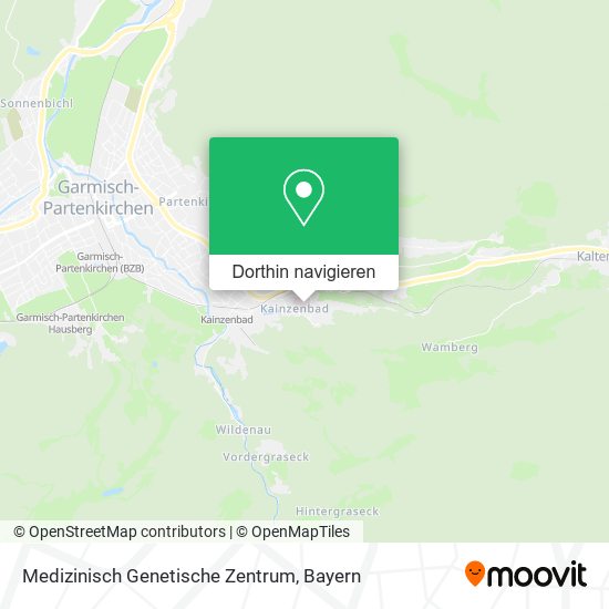 Medizinisch Genetische Zentrum Karte