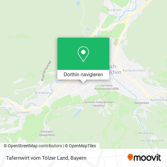 Tafernwirt vom Tölzer Land Karte