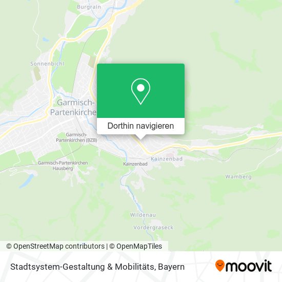 Stadtsystem-Gestaltung & Mobilitäts Karte