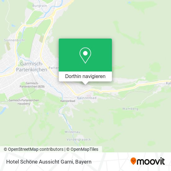 Hotel Schöne Aussicht Garni Karte