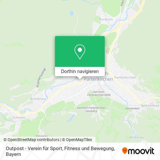 Outpost - Verein für Sport, Fitness und Bewegung Karte
