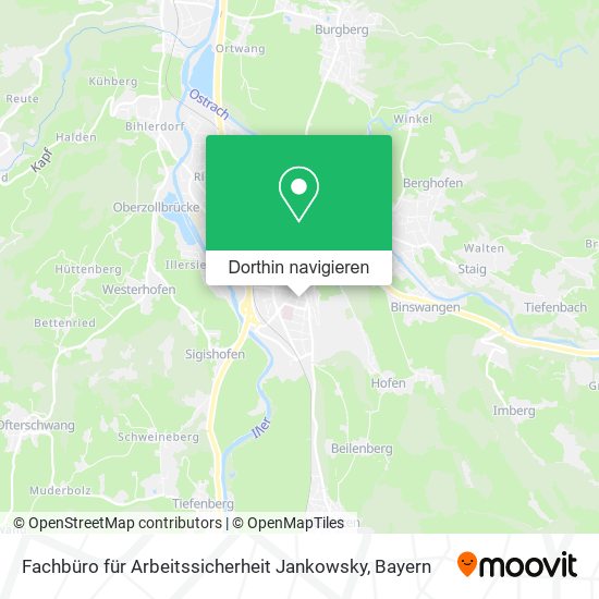 Fachbüro für Arbeitssicherheit Jankowsky Karte