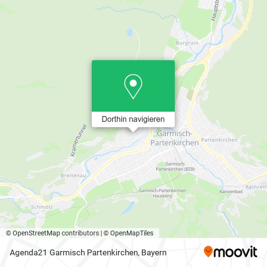 Agenda21 Garmisch Partenkirchen Karte