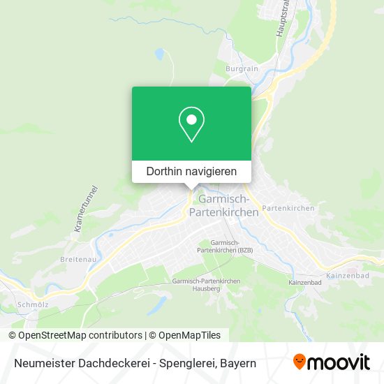 Neumeister Dachdeckerei - Spenglerei Karte
