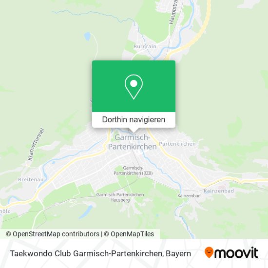 Taekwondo Club Garmisch-Partenkirchen Karte