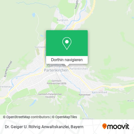 Dr. Geiger U. Röhrig Anwaltskanzlei Karte