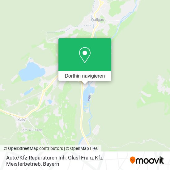 Auto / Kfz-Reparaturen Inh. Glasl Franz Kfz-Meisterbetrieb Karte