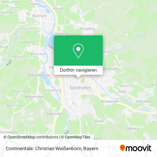 Continentale: Christian Weißenborn Karte