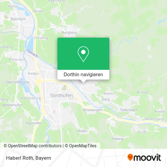 Haberl Roth Karte