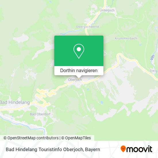 Bad Hindelang Touristinfo Oberjoch Karte