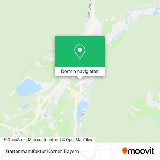 Gartenmanufaktur Körner Karte