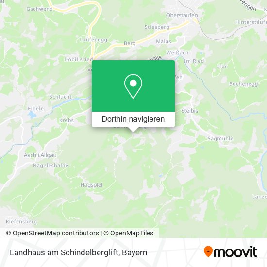 Landhaus am Schindelberglift Karte