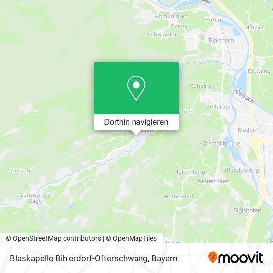 Blaskapelle Bihlerdorf-Ofterschwang Karte