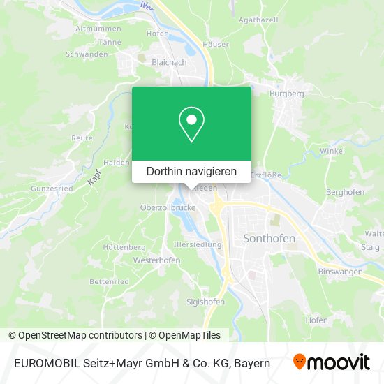 EUROMOBIL Seitz+Mayr GmbH & Co. KG Karte