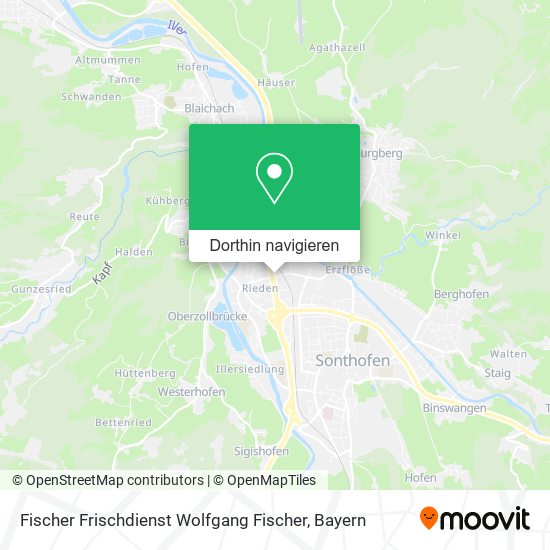 Fischer Frischdienst Wolfgang Fischer Karte