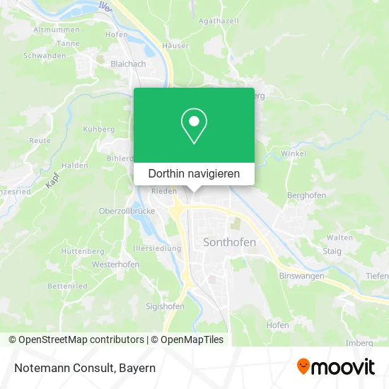 Notemann Consult Karte