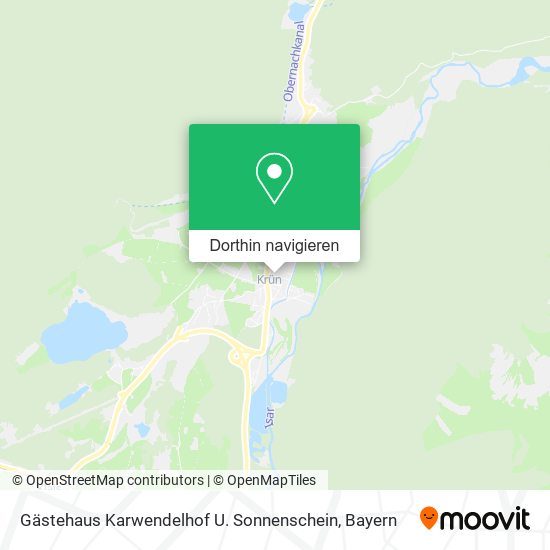 Gästehaus Karwendelhof U. Sonnenschein Karte