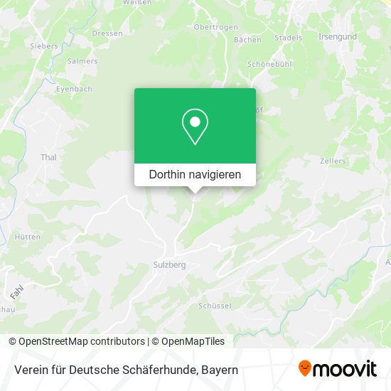 Verein für Deutsche Schäferhunde Karte