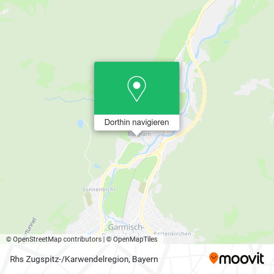 Rhs Zugspitz-/Karwendelregion Karte