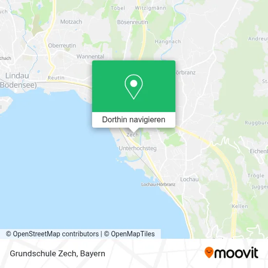 Grundschule Zech Karte