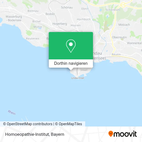 Homoeopathie-Institut Karte