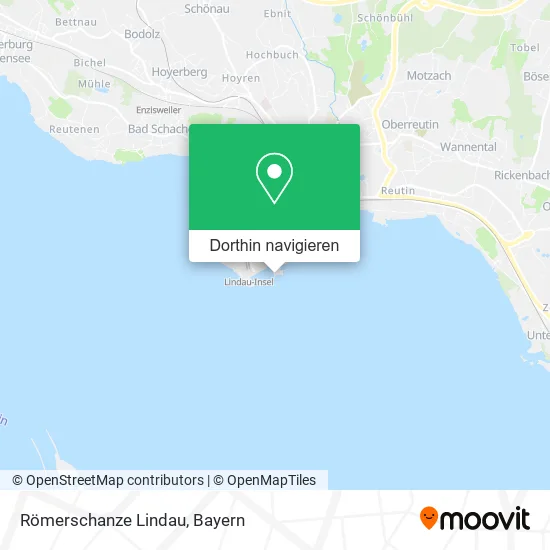 Römerschanze Lindau Karte