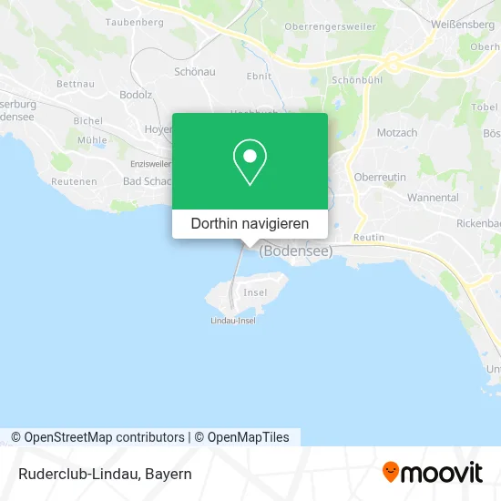 Ruderclub-Lindau Karte