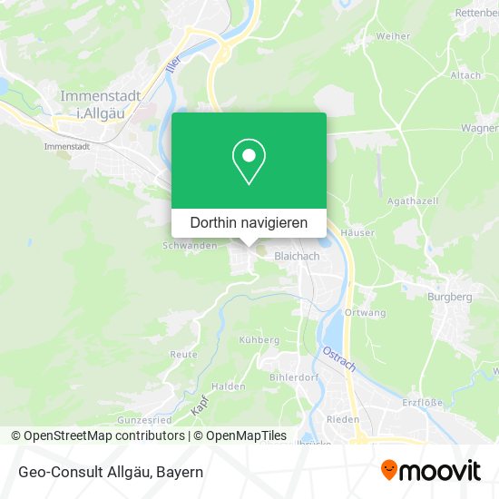 Geo-Consult Allgäu Karte