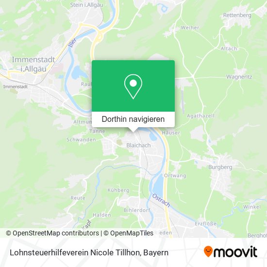 Lohnsteuerhilfeverein Nicole Tillhon Karte