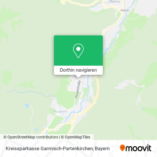 Kreissparkasse Garmisch-Partenkirchen Karte