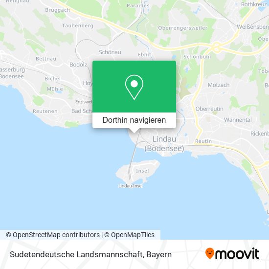 Sudetendeutsche Landsmannschaft Karte