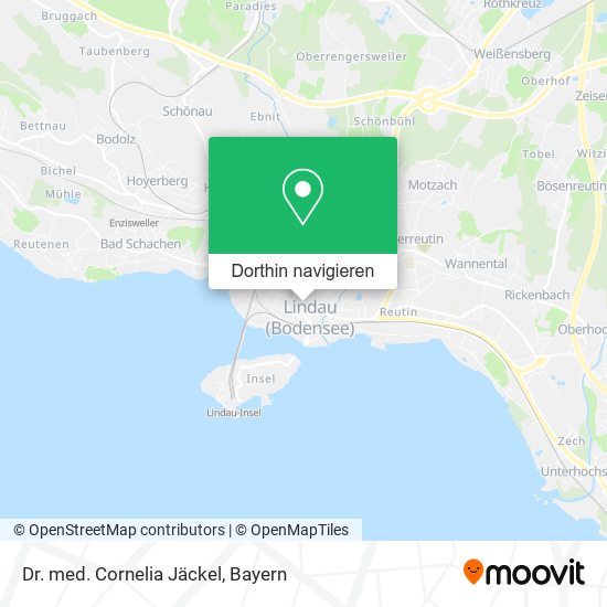 Dr. med. Cornelia Jäckel Karte