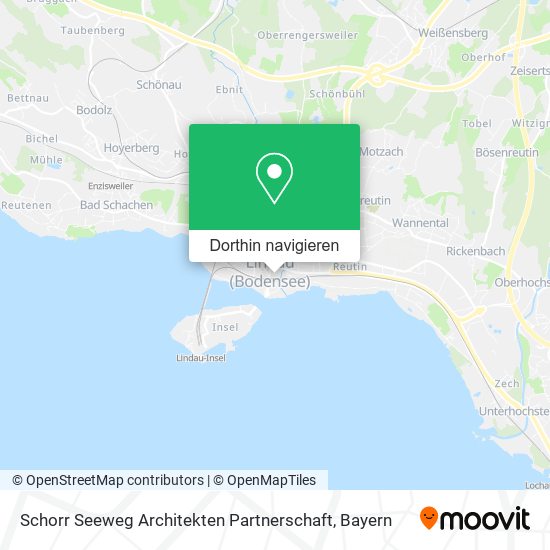 Schorr Seeweg Architekten Partnerschaft Karte