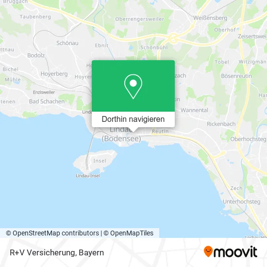 R+V Versicherung Karte