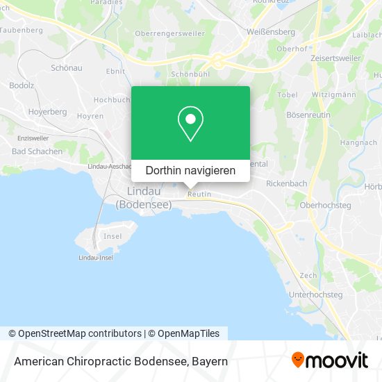 American Chiropractic Bodensee Karte
